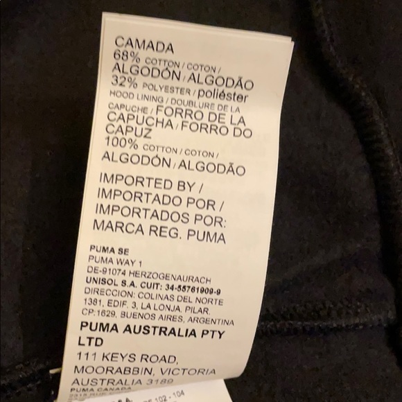 Puma Girls Zip Up Hoodie - Picture 10 of 10